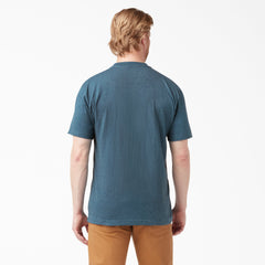 Heavyweight Heathered Short Sleeve Pocket T-Shirt