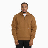 Water Repellent Heavyweight Fleece 1/4 Zip Hoodie