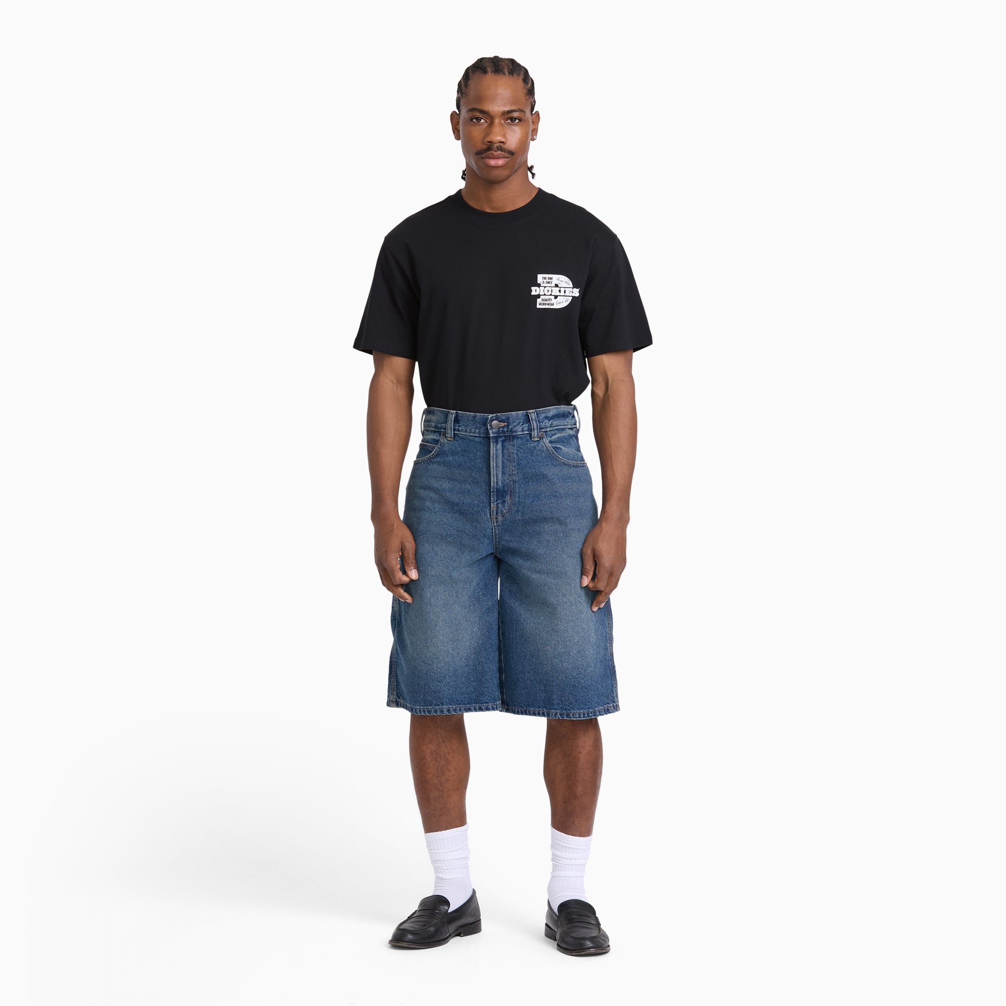 958 Loose Short Jeans, 13"