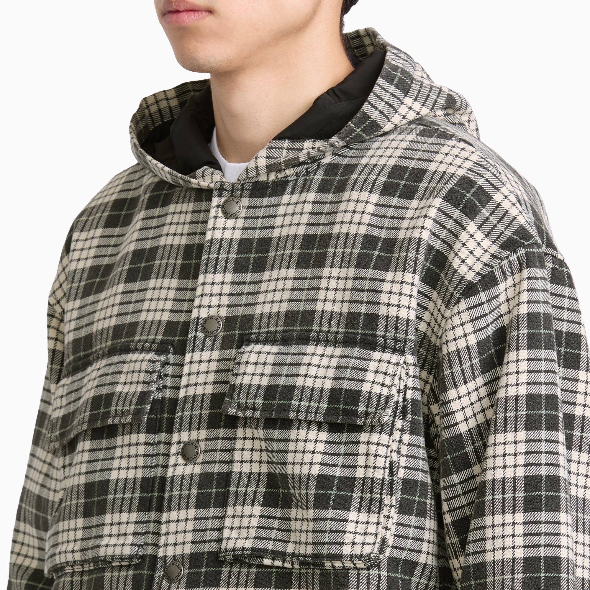 Laughlin Hooded Flannel Shacket