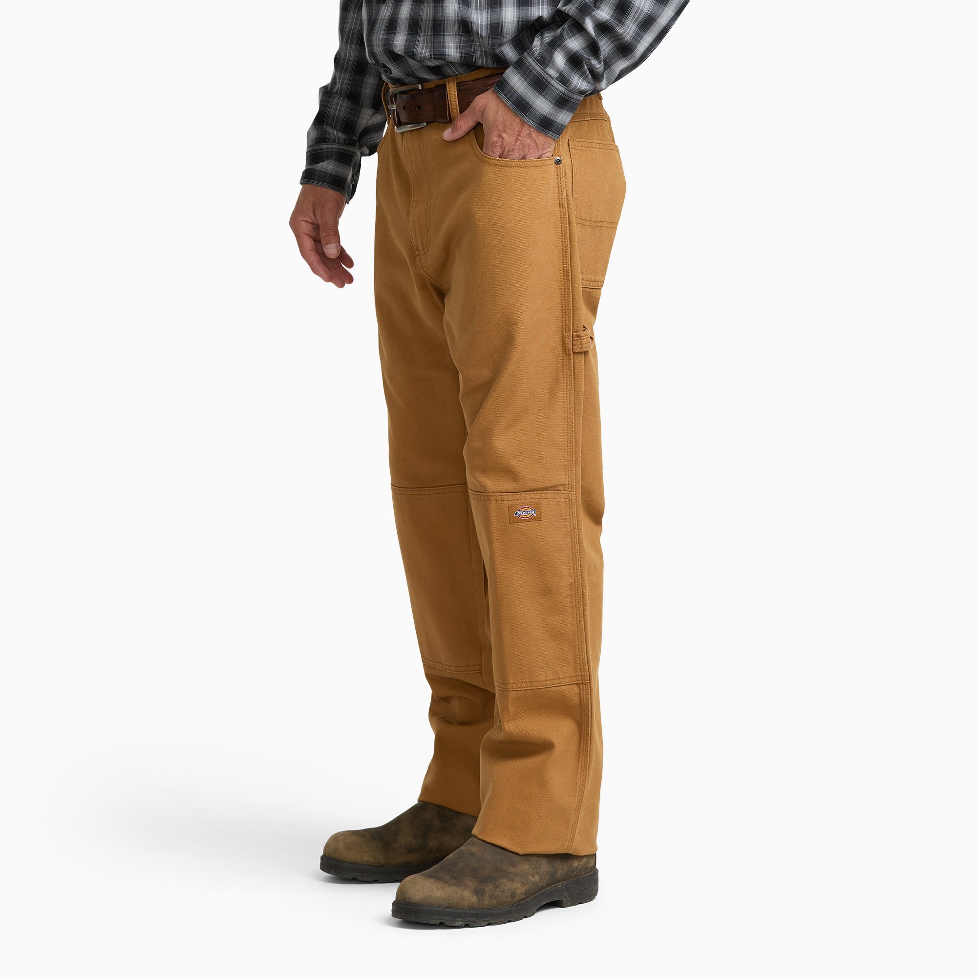 Slim Fit Relaxed Duck Double Knee Pants