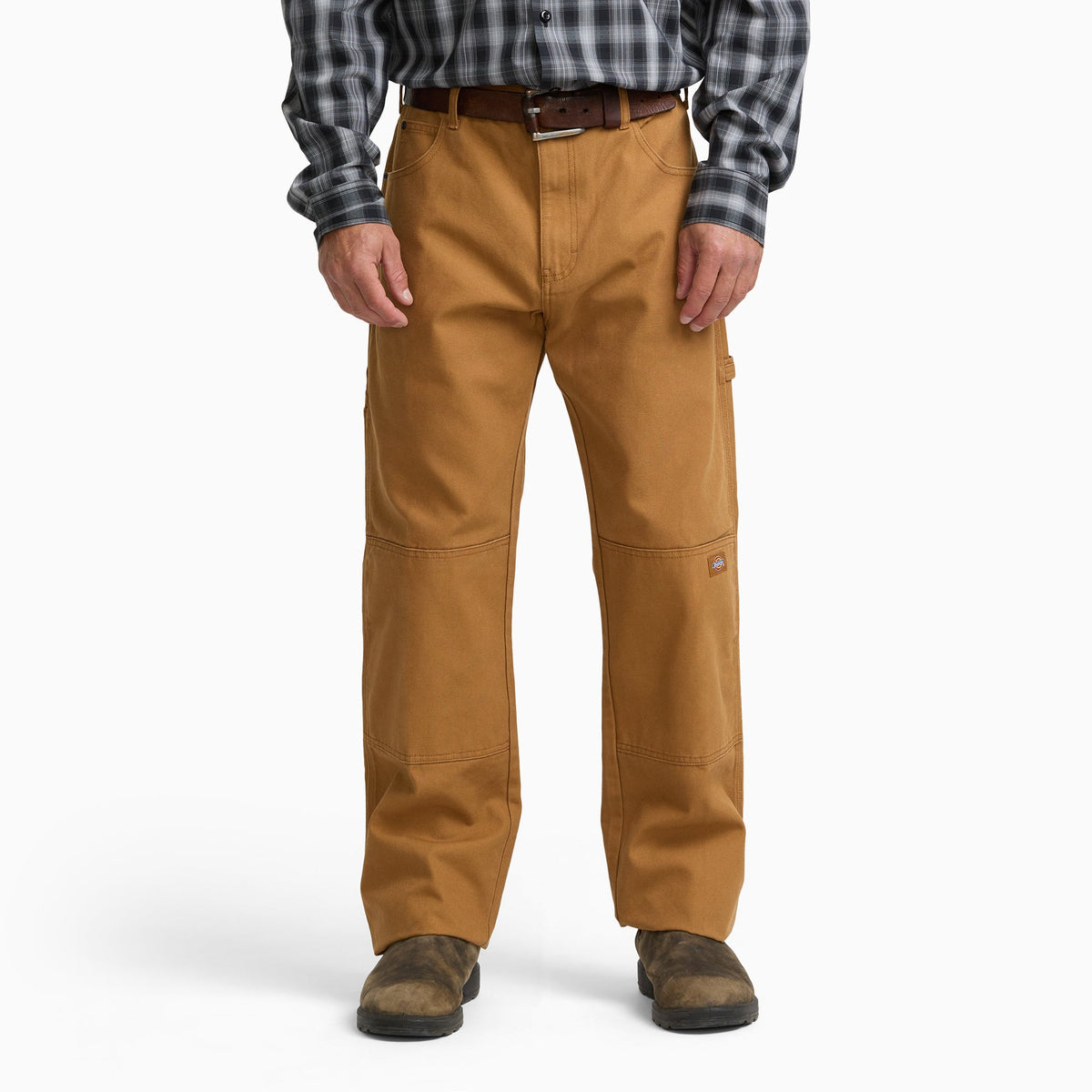 Slim Fit Relaxed Duck Double Knee Pants