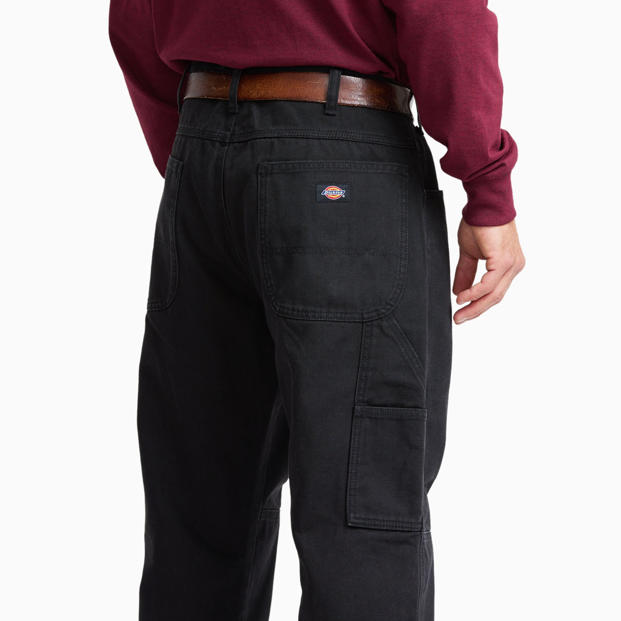 Slim Fit Relaxed Duck Double Knee Pants