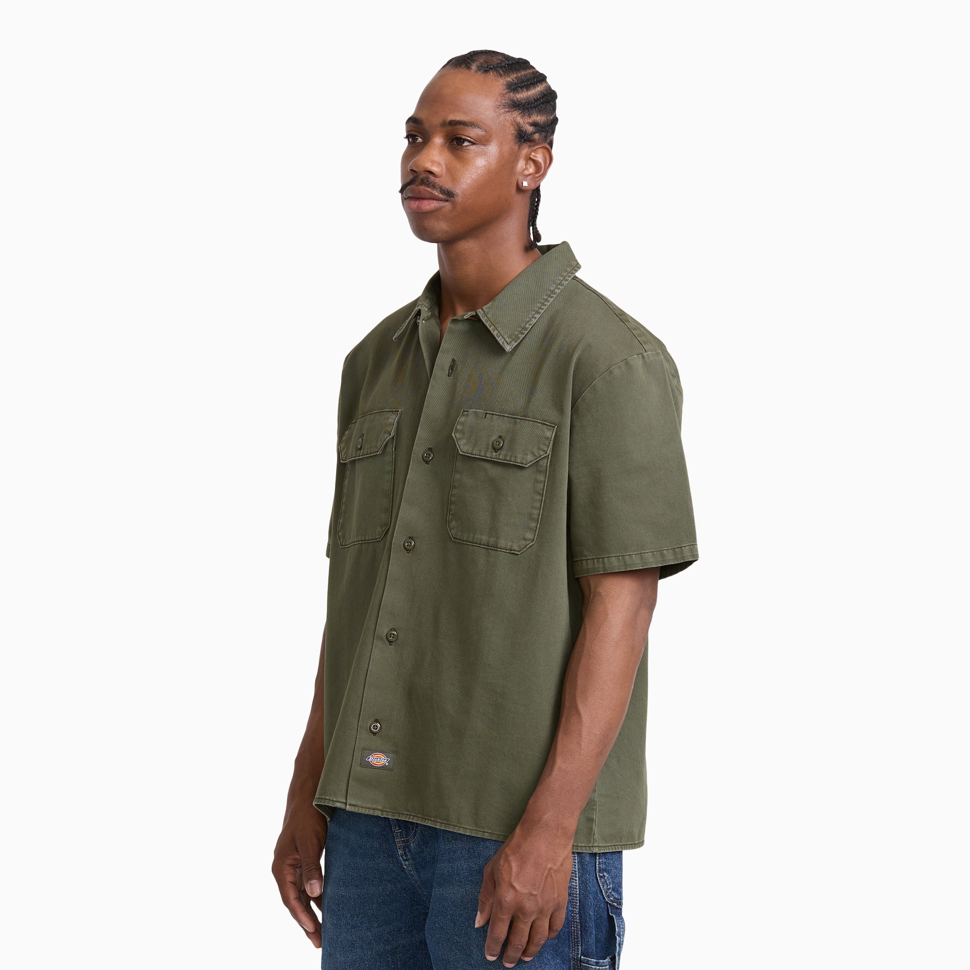 Worn In Solid Work Shirt