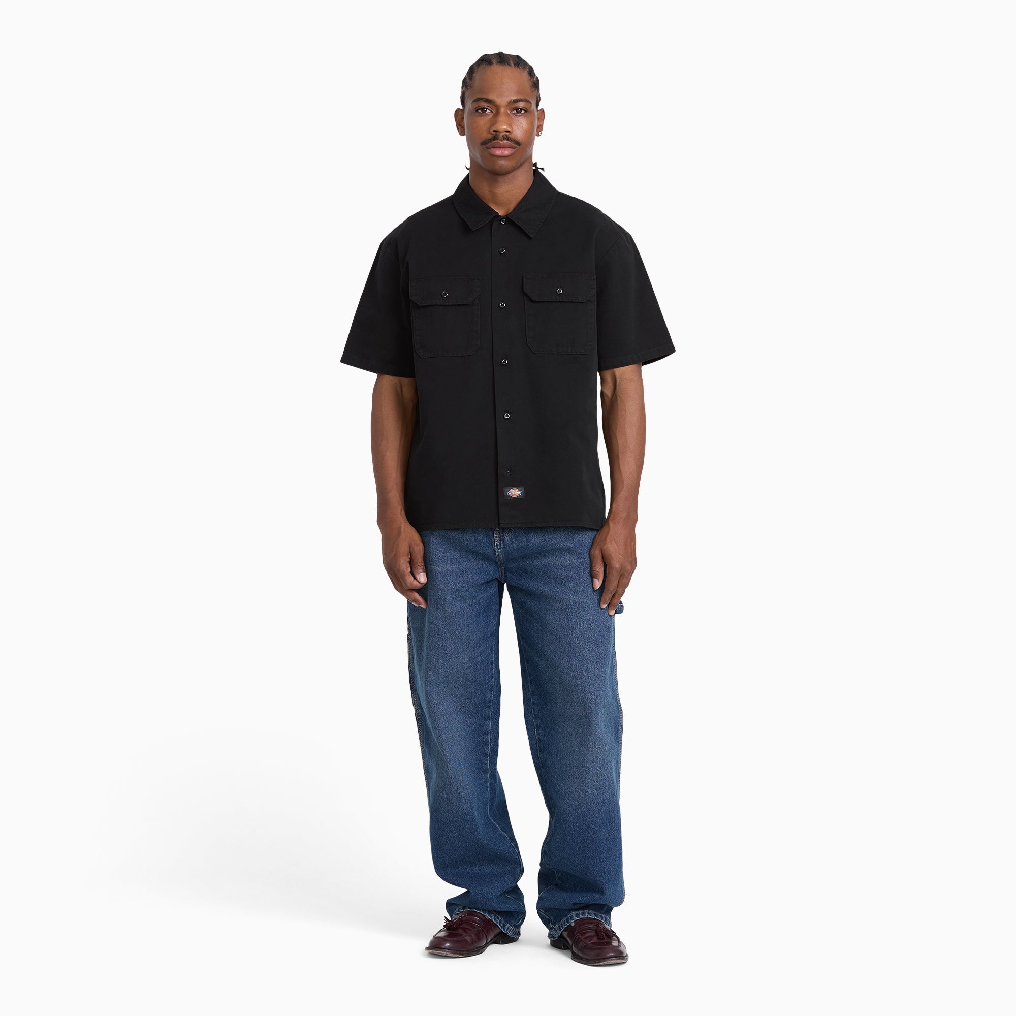 Worn In Solid Work Shirt