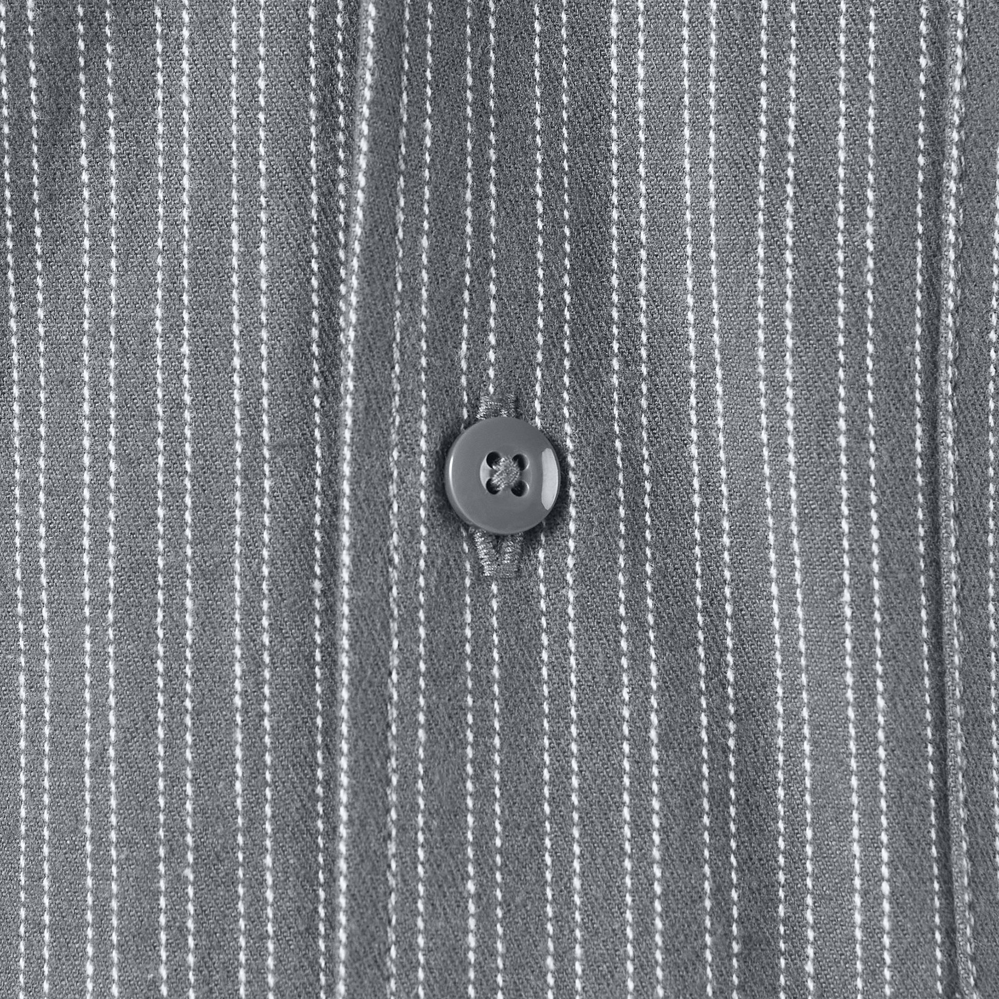 Lima Pinstripe Button-Up Shirt