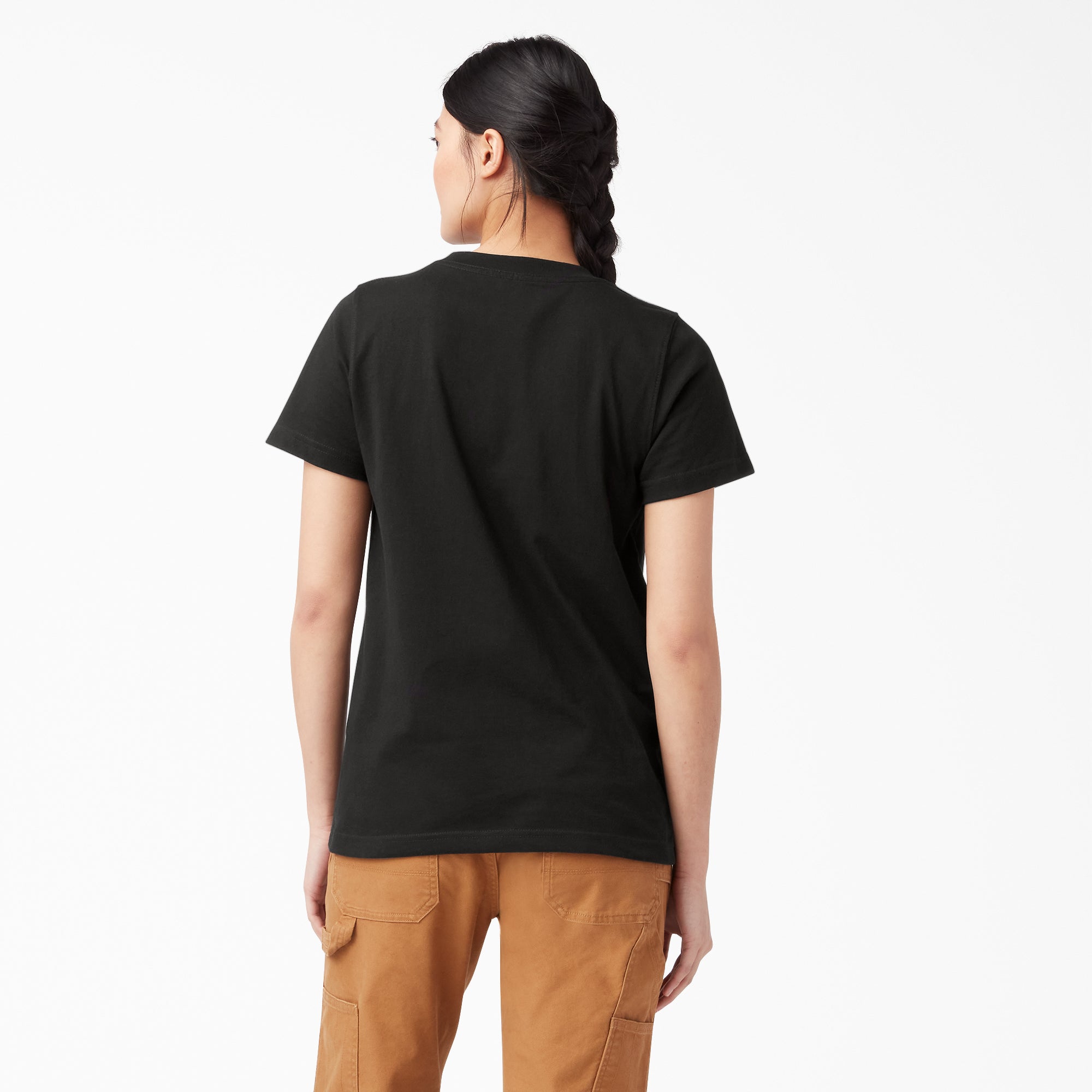 Women's Heavyweight Short Sleeve Pocket T-Shirt