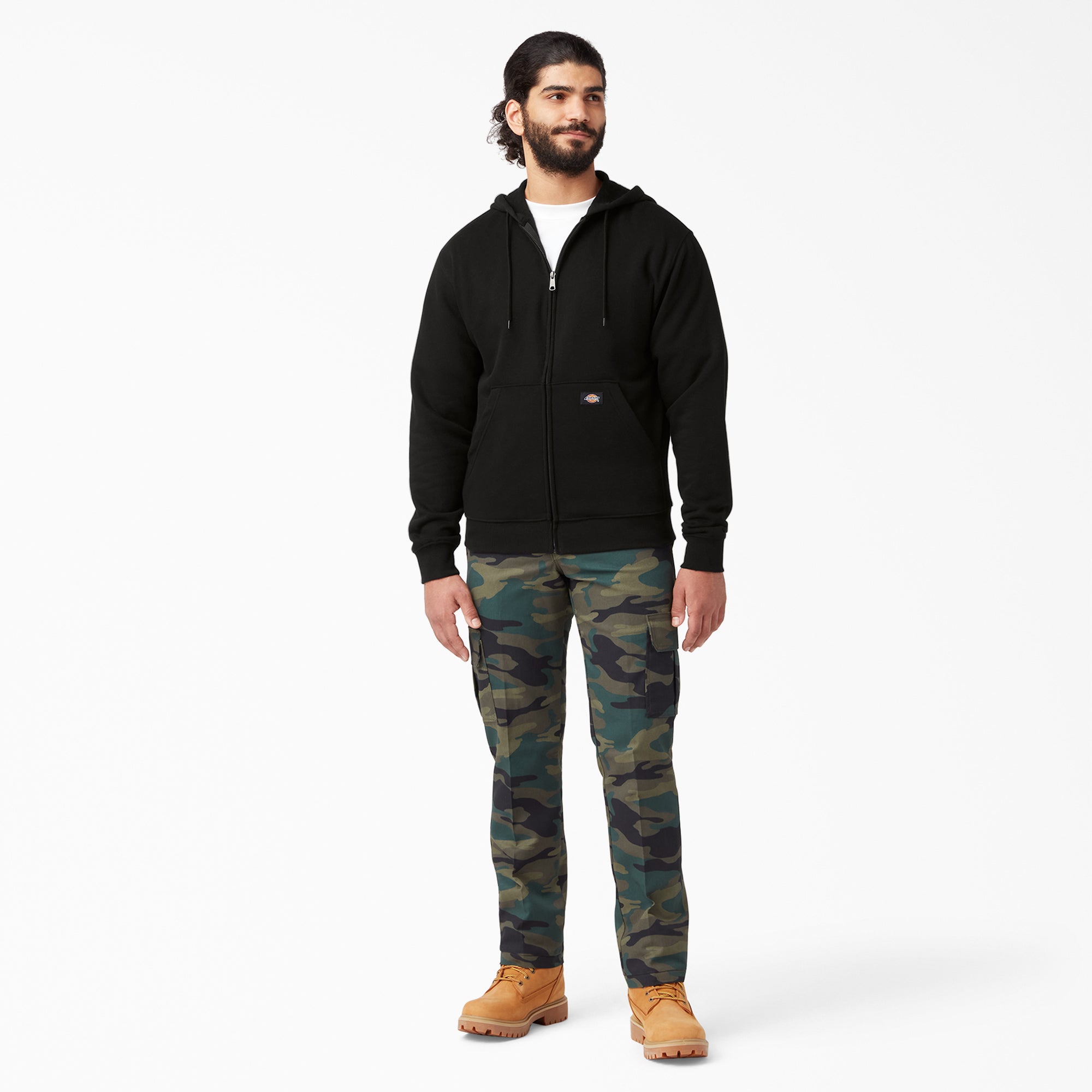 Midweight Fleece Zip Hoodie