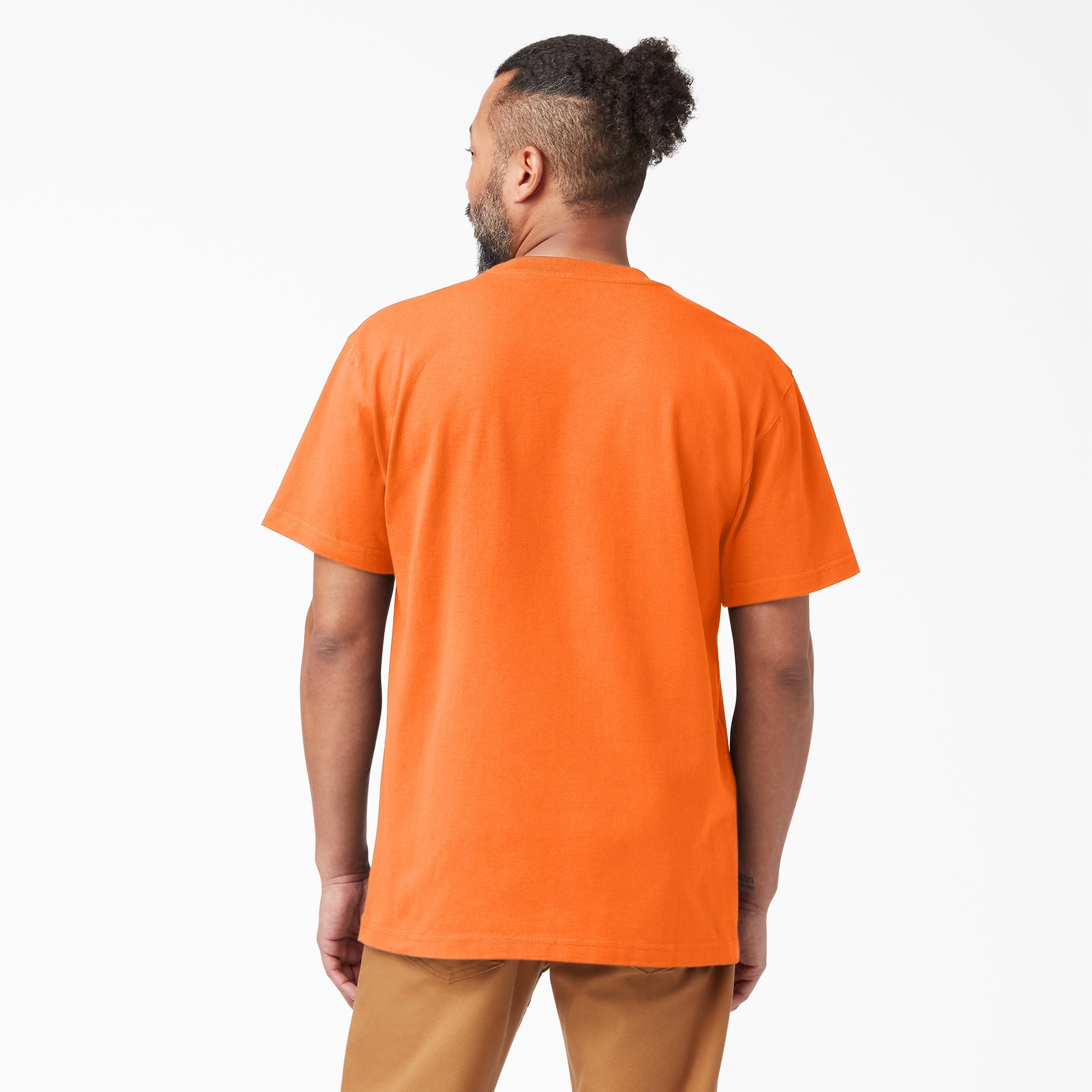 Heavyweight Neon Short Sleeve Pocket T-Shirt