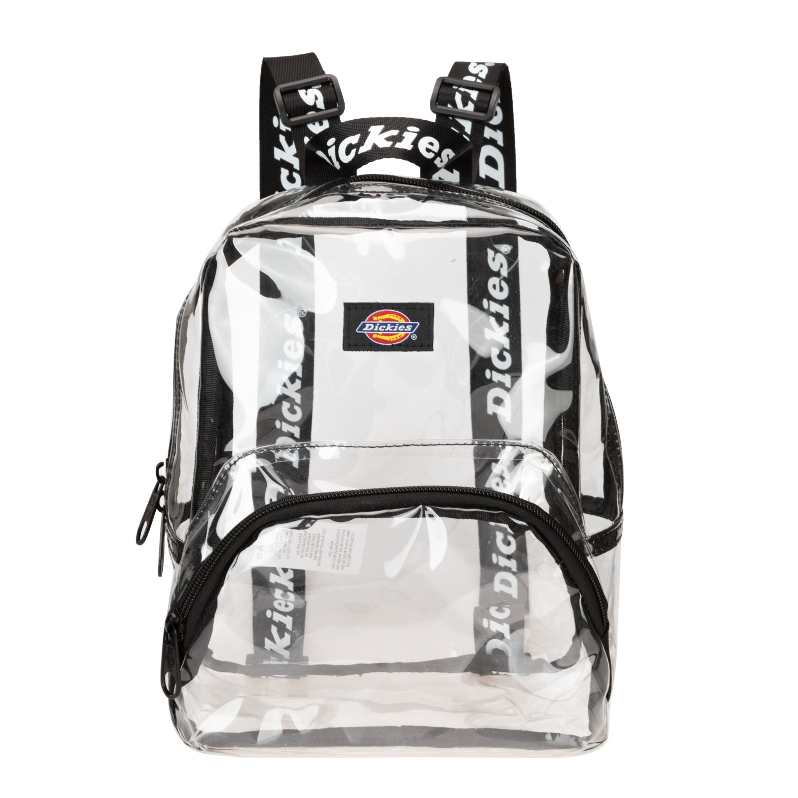 Dickies Clear Mini Backpack - Clear w/Black