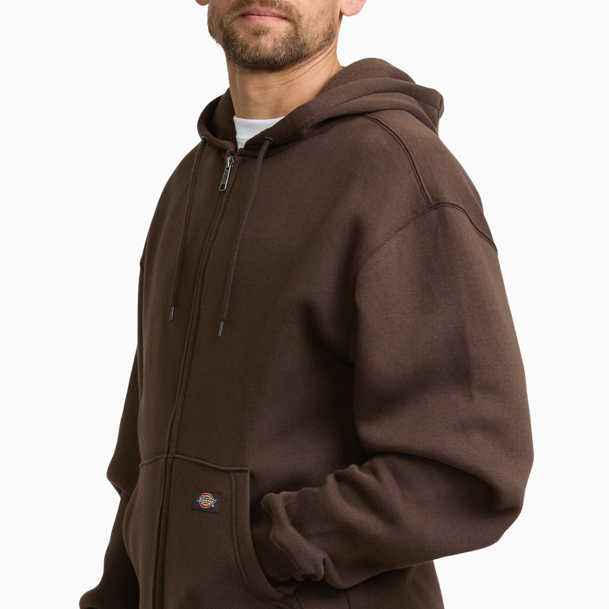 Midweight Fleece Zip Hoodie